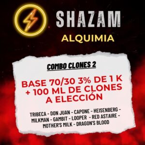 Combo clones 3%. Creá tus líquidos