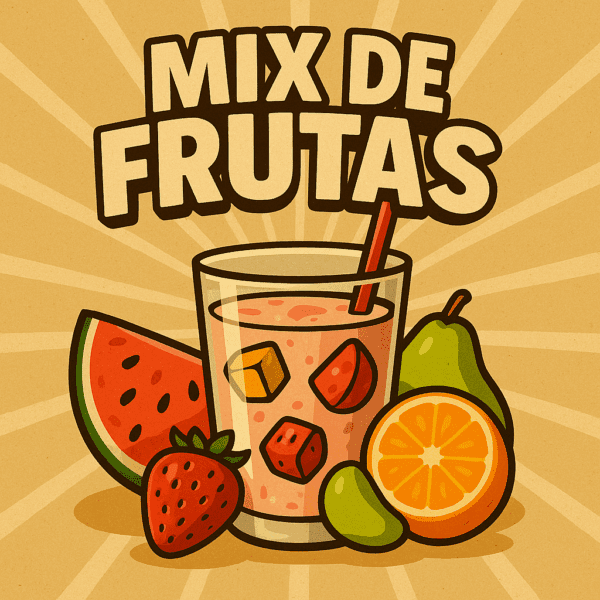 Mix de frutas esencias vape