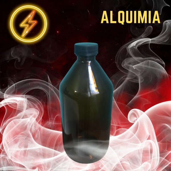 Envases PET color ambar medio litro
